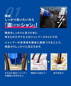 薬用シャンプー・リンス｜サクセス