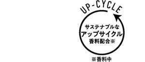 サステナブルなアップサイクル香料配合※　※香料中