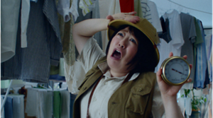 密集干しで部屋干ししてる時にニオイがぶりかえしている様子