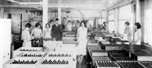 Jergen's packaging warehouse from the early 1900's.