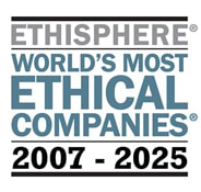 Ethisphere logo for World's Most Ethical Companies from 2007-2025