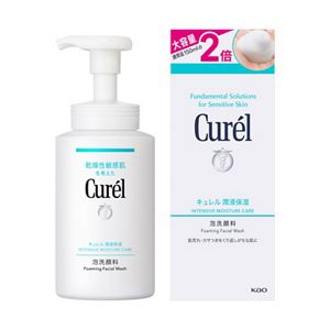 珂润润浸保湿洁颜泡沫 300ml