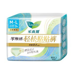 乐而雅零触感轻松贴贴裤 3p