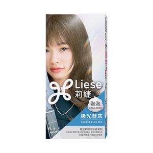 花王莉婕泡沫染发剂（极光蓝灰）130ml