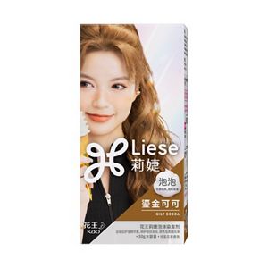 花王莉婕泡沫染发剂（鎏金可可）130ml