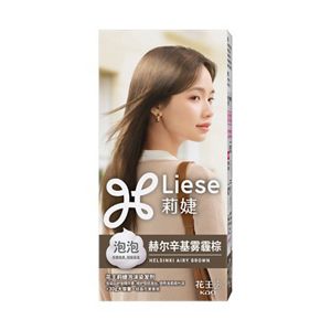 花王莉婕泡沫染发剂（赫尔辛基雾霾棕）130ml
