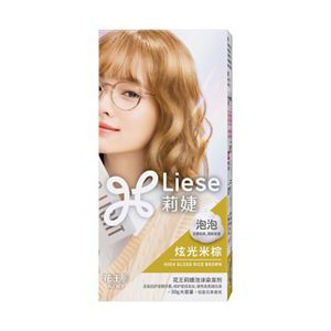 花王莉婕泡沫染发剂（炫光米棕）130ml