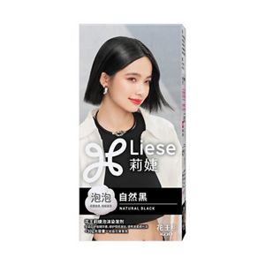 花王莉婕泡沫染发剂（自然黑）130ml