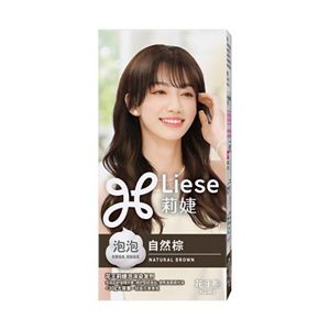 花王莉婕泡沫染发剂（自然棕）130ml