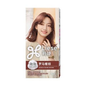 花王莉婕泡沫染发剂（罗马暖棕）130ml