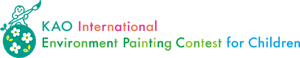 logo: KAO Internationnal Environment Paiting Contest for Children