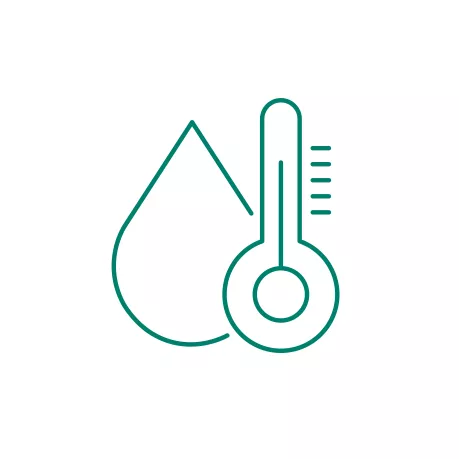 An illustration depicting stable performance under all water conditions