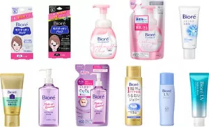 Bioré products sold in Brazil