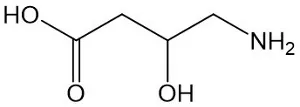 Figure 4. Structure of γ-amino-β-hydroxybutyric acid