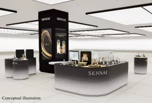 SENSAI store exterior at CENTRAL Chidlom, Bangkok