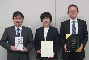 Kao employees who attended the awards ceremony