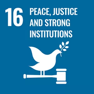 SDGs GOAL 16：Peace,Justice and Strong Institutions