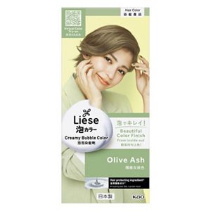 Liese 泡泡染髮劑 - 欖橄灰綠色