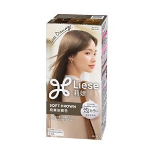Liese 泡泡染髮劑 - 松果灰棕色