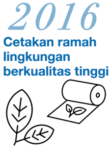 2016 Cetakan ramah lingkungan berkualitas tinggi