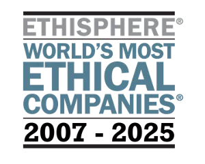 The logo of the World’s Most Ethical Companies, names and marks are registered trademarks of Ethisphere LLC.