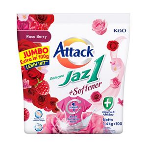 Attack Jaz1 +Softener Rose Berry 1.4kg + 100g
