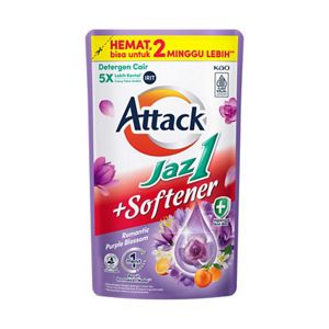 Attack Jaz1 +Softener Romantic Purple Blossom Liquid 515g