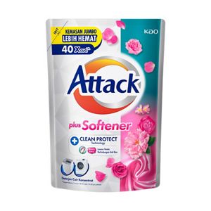 Attack Plus Softener Liquid 1200ml
