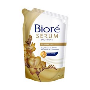 Biore Serum Body Foam Pampering 380ml