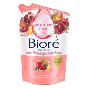 Biore Body Foam Fresh Pomegranate Peach 450ml