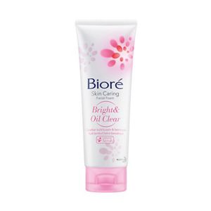 Biore Skin Caring Facial Foam Bright and Oil Clear 40g