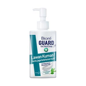 Biore Guard Gel Hand Soap Eucalyptus Scent Antibacterial 200ml Bottle
