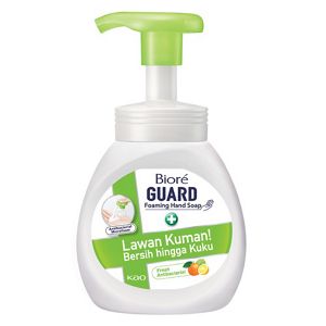 Biore GUARD Foaming Hand Soap Fresh Antibacterial 250ml Bottle