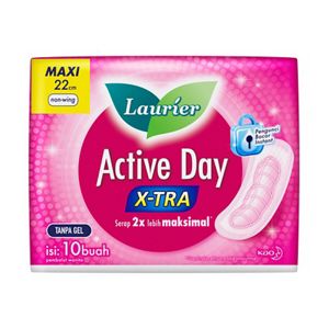 Laurier Active Day X-TRA Non Wing 10s