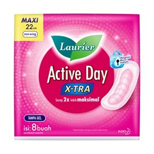 Laurier Active Day X-TRA Non Wing 8s