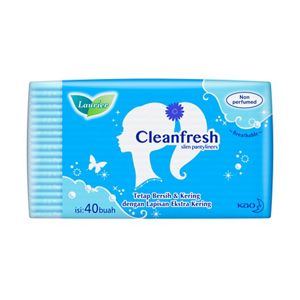 Laurier Pantyliner Cleanfresh Non Perfume 40