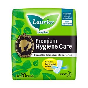 Laurier Panty Liner Premium Hygiene Care 20s
