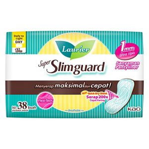Laurier Super Slimguard Day 17cm - 38s