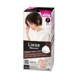 Liese Blaune Creamy Foam Color Black Brown 7