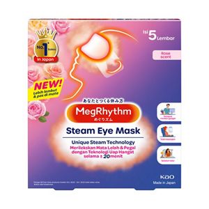 MegRhythm Steam Eye Mask Rose Box (5 pcs)