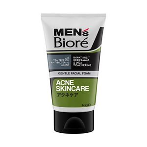 Men's Biore Facial Foam Acne Skincare 100g