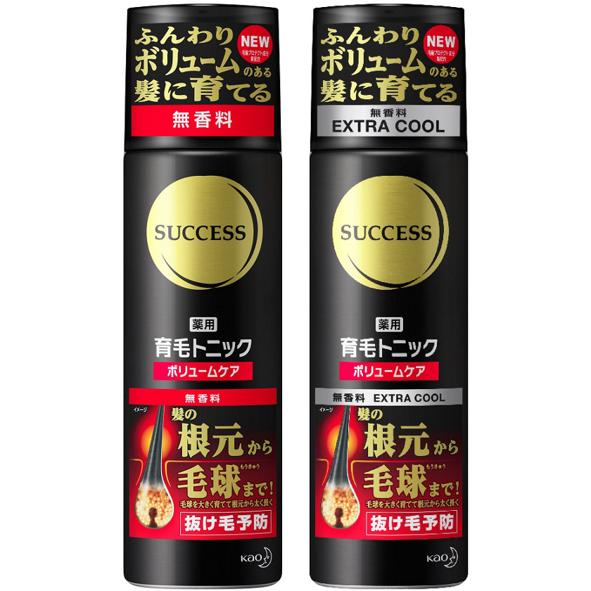 花王 サクセス薬用育毛トニック ボリュームケア 新発売