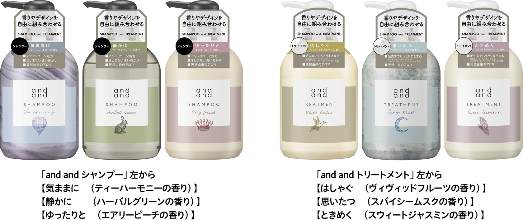 花王 新ヘアケアブランド And And アンドアンド 誕生