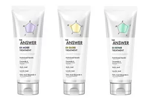 ジアンサー EXモイストヘアトリートメント　 ジアンサー EXグロスヘアトリートメント ジアンサー EXリペアヘアトリートメント 本体並び