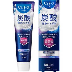【送料無料】 | 花王 日本初*1 発泡ハミガキペースト『ピュオーラ の炭酸*2 野菜