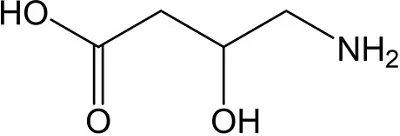 図4. γ-アミノ-β-ヒドロキシ酪酸の構造