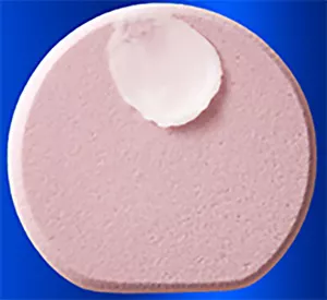 同梱されているパフの画像