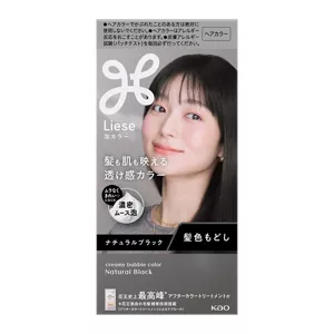 「リーゼ　泡カラー　髪色戻し　ナチュラルブラック」の商品画像