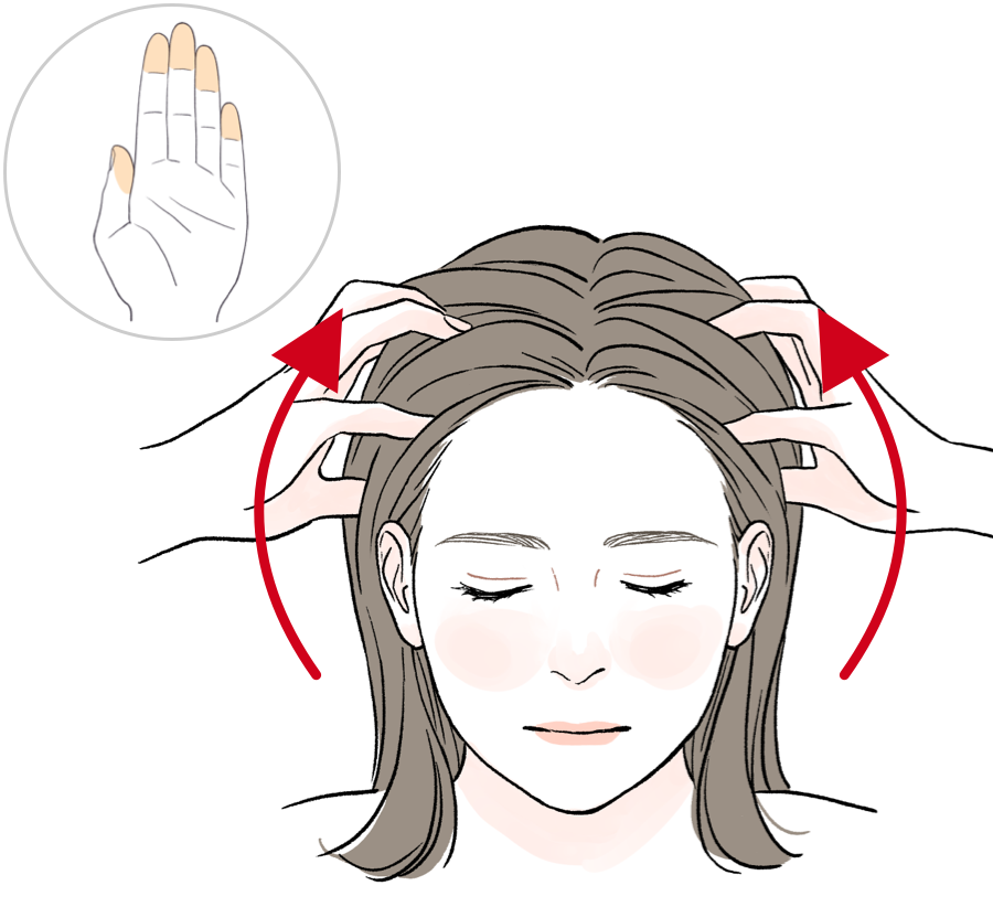 頭皮マッサージ 効果と方法