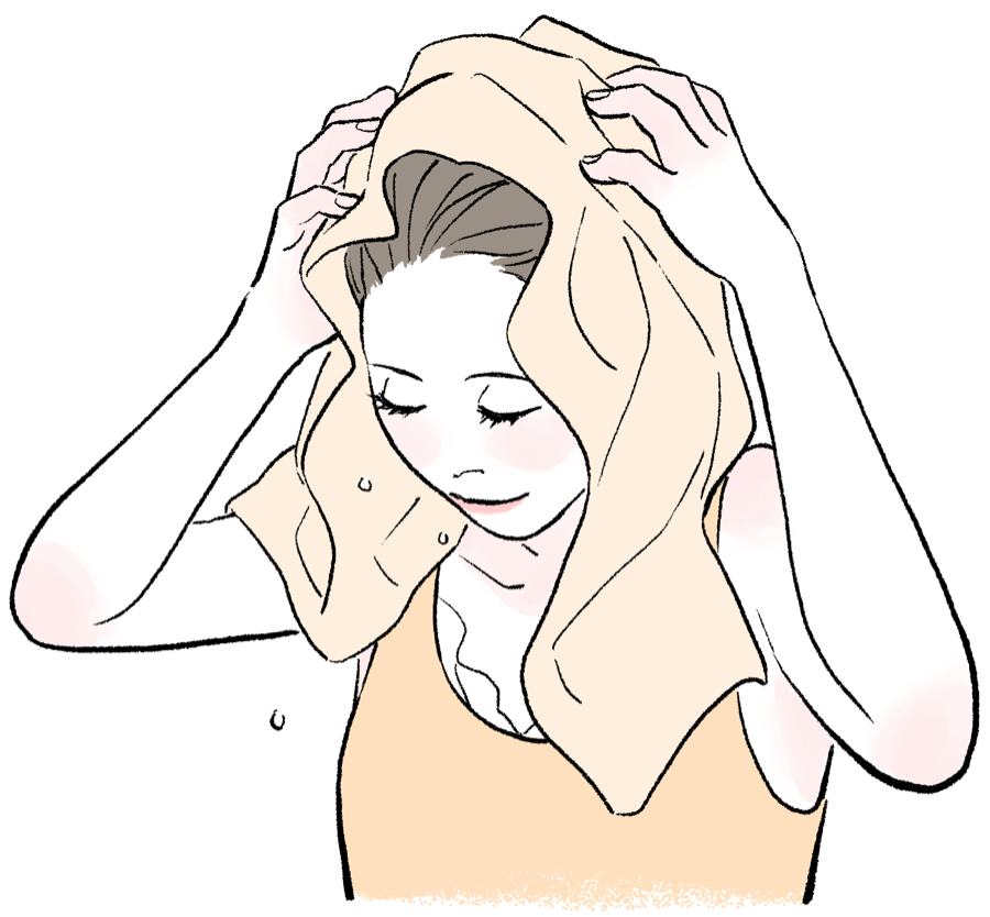 髪と頭皮にやさしい洗髪方法 髪と頭皮のお手入れ 花王株式会社 ヘアケアサイト